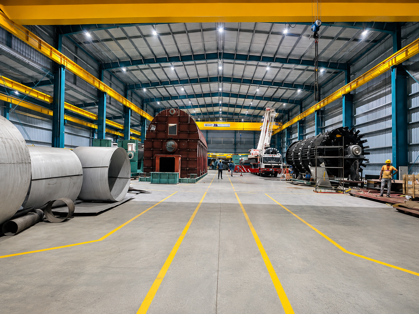 Fabri-Tek Engineers industrial fabrication facility