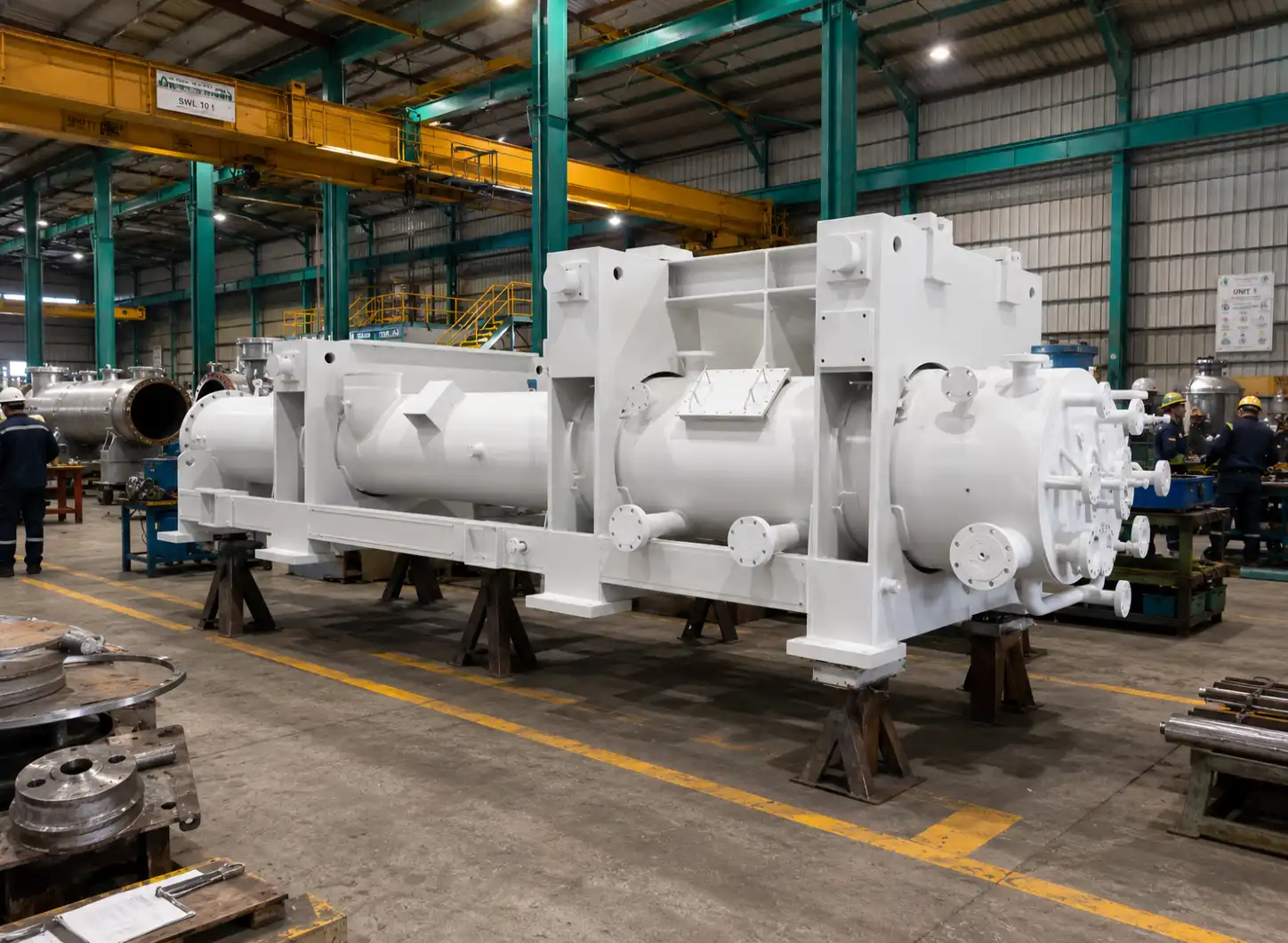 Machined baseframe manufactured by Fabri-Tek Engineers
