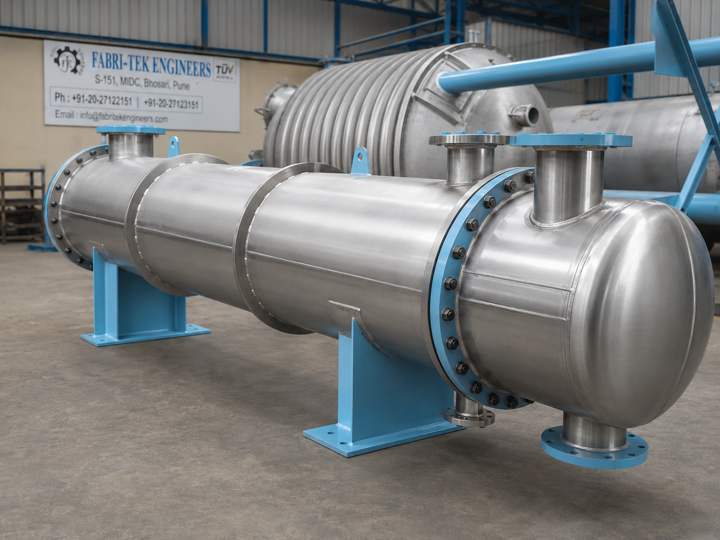 Shell and tube heat exchanger manufacturer in India
