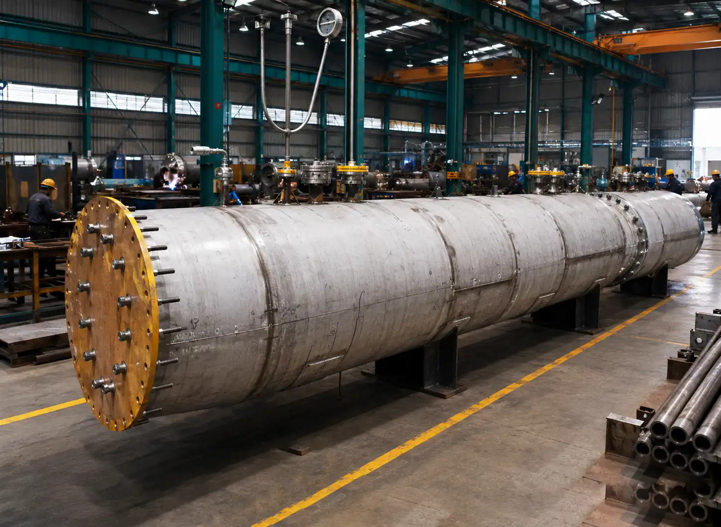 Water piping fabrication by Fabri-Tek Engineers